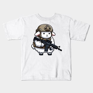 Tactical Sheep Kids T-Shirt